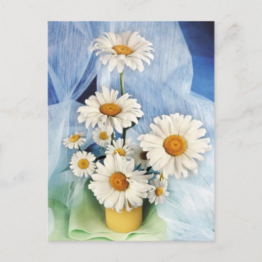 Carte Postale Décor de pâquerette (Devant)