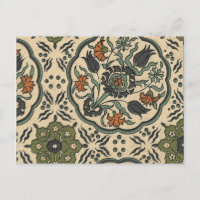 Décor Floral Perse Carrelage