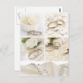 Carte Postale Décor mariage (Devant / Derrière)