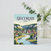 Carte Postale Decorah États-Unis (Debout devant)