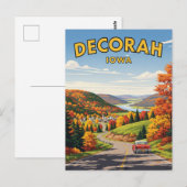 Carte Postale Decorah Iowa Travel (Devant / Derrière)