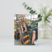 Carte Postale Décoration d'automne (Debout devant)