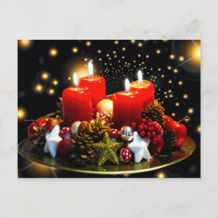 Carte Postale Décoration de la chemise de Noël