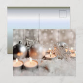 Carte Postale Décoration de Noël et de l'Avent (Devant / Derrière)