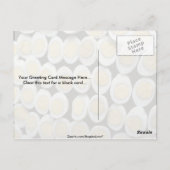 Carte Postale Décoration délicieuse avec des oeufs à moitié durs (Dos)