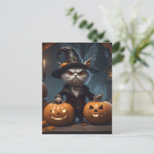 Carte Postale décoration d'halloween