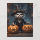 Carte Postale décoration d'halloween (Devant)