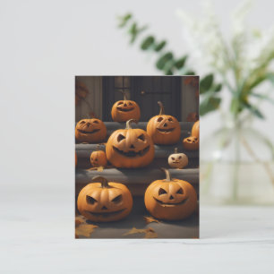 Carte Postale décoration d'halloween