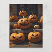 Carte Postale décoration d'halloween (Devant)