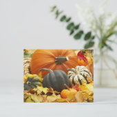 Carte Postale Décoration d'octobre (Debout devant)