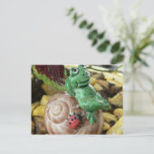 Carte Postale décoration enchanteresse FROG (Debout devant)