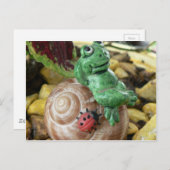 Carte Postale décoration enchanteresse FROG (Devant / Derrière)