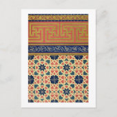 Carte Postale Décorations arabes (litho couleur) (Devant)