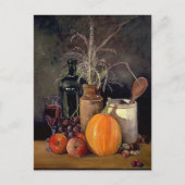 Carte Postale Décorations d'automne sur table (Devant)