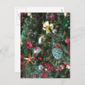 Carte postale Décorations de Noël (Devant / Derrière)