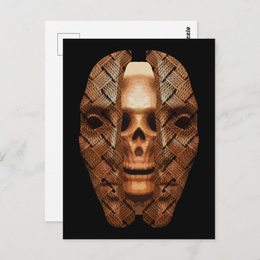 Carte Postale Découpe interne : Dévoilement de la complexité int (Devant / Derrière)