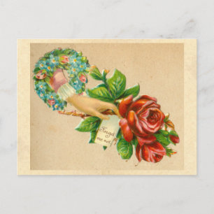 Carte Postale Découpe victorienne