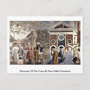 Carte Postale Découverte De La Croix Par Piero Della Francesca