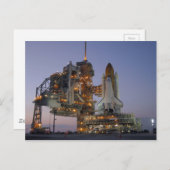 Carte Postale Découverte de la navette spatiale (Devant / Derrière)