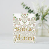 Carte Postale Découvrez la magie de Hakuna Matata Customisé (Debout devant)