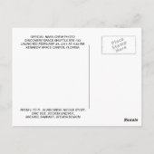 CARTE POSTALE DÉCOUVREZ L'ÉQUIPAGE STS 133 (Dos)