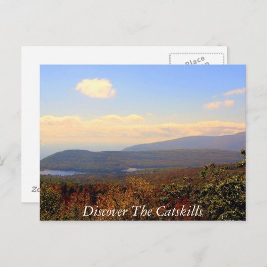 Carte Postale Découvrez les Catskills 6 (Devant / Derrière)
