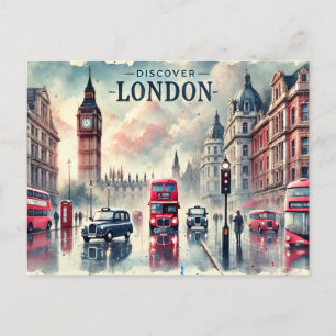 Carte Postale "Découvrez Londres"
