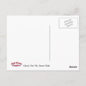 Carte Postale Découvrez Mon Sweet Ride (Dos)