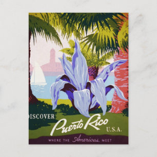 Carte Postale Découvrez Porto Rico