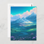 Carte Postale Découvrir le charme de la Vallée (Devant / Derrière)