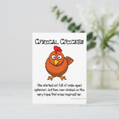 Carte Postale Déçu et étouffé par l'espoir (Debout devant)