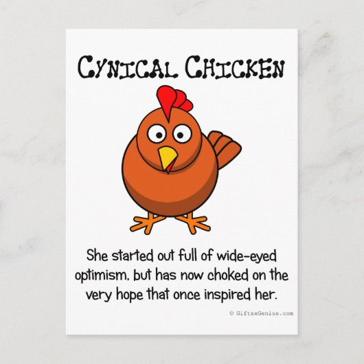 Carte Postale Déçu et étouffé par l'espoir (Devant)