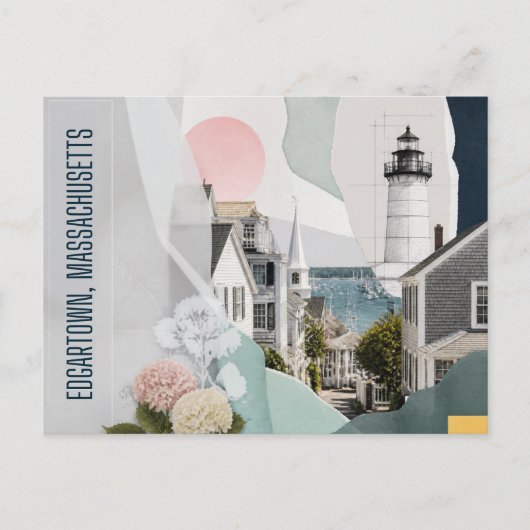 Carte postale d'Edgartown, Massachusetts (Devant)