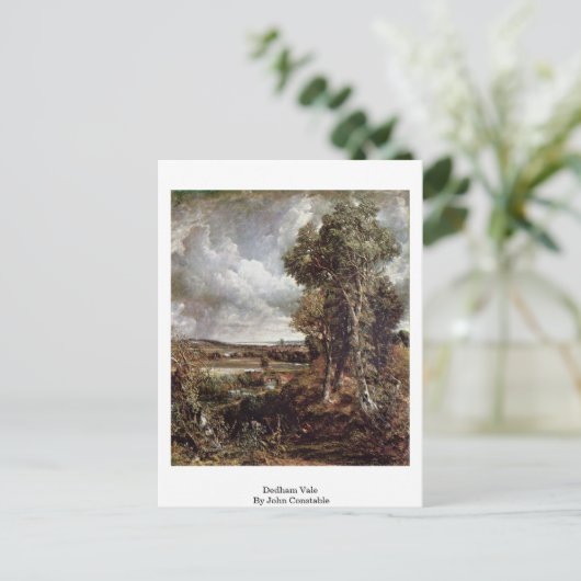 Carte Postale Dedham Vale Par John Constable (Debout devant)