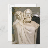 Carte Postale Dédication à Brahms, 1909 (Devant / Derrière)