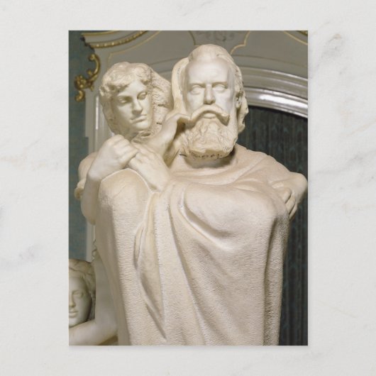 Carte Postale Dédication à Brahms, 1909 (Devant)