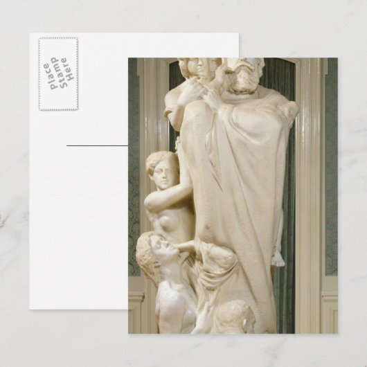 Carte Postale Dédication à Brahms, 1909 (Devant / Derrière)