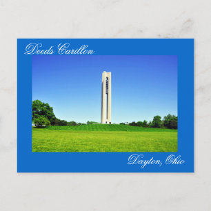Carte Postale Deeds Carillon, Dayton, Ohio, U.S.A.
