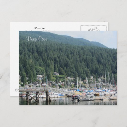 Carte Postale Deep Cove, Vancouver (C.-B.) (Devant / Derrière)
