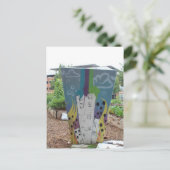 Carte Postale Deep Ellum Graffiti Art # 52 (Debout devant)
