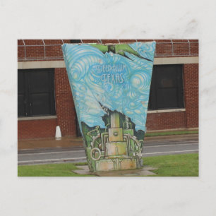Carte Postale Deep Ellum Graffiti Art # 6