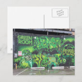 Carte Postale Deep Ellum Graffiti Artwork # 54 (Devant / Derrière)