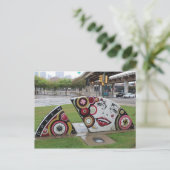 Carte Postale Deep Ellum Graffiti Artwork # 55 (Debout devant)