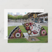 Carte Postale Deep Ellum Graffiti Artwork # 55 (Devant / Derrière)