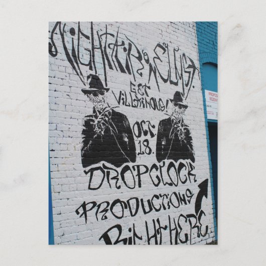 Carte Postale Deep Ellum Graffiti Artwork # 74 (Devant)