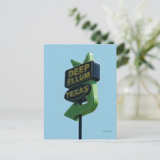 Carte Postale DEEP ELLUM Texas postcard (Debout devant)