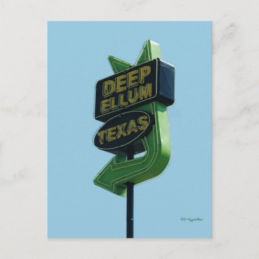 Carte Postale DEEP ELLUM Texas postcard (Devant)