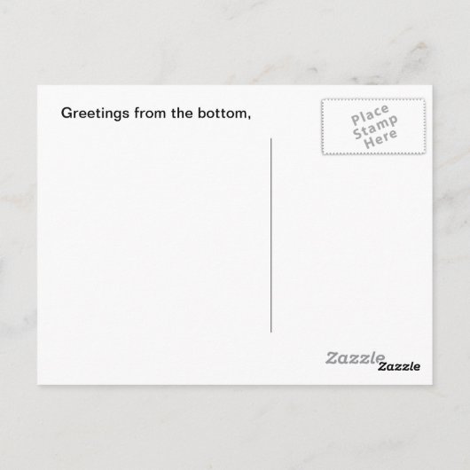 Carte postale Deep Sea Diver (Dos)