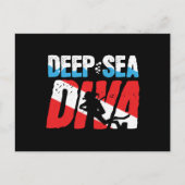 Carte Postale Deep Sea Diving (Devant)