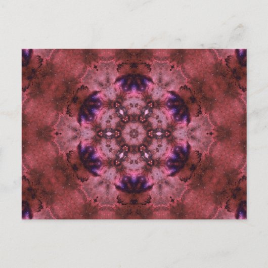 Carte Postale Deep Space Harmonics Mandala (Devant)